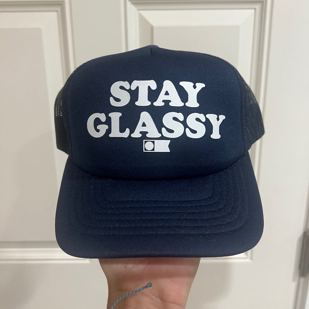 Salty Crew "Stay Glassy" Trucker Hat